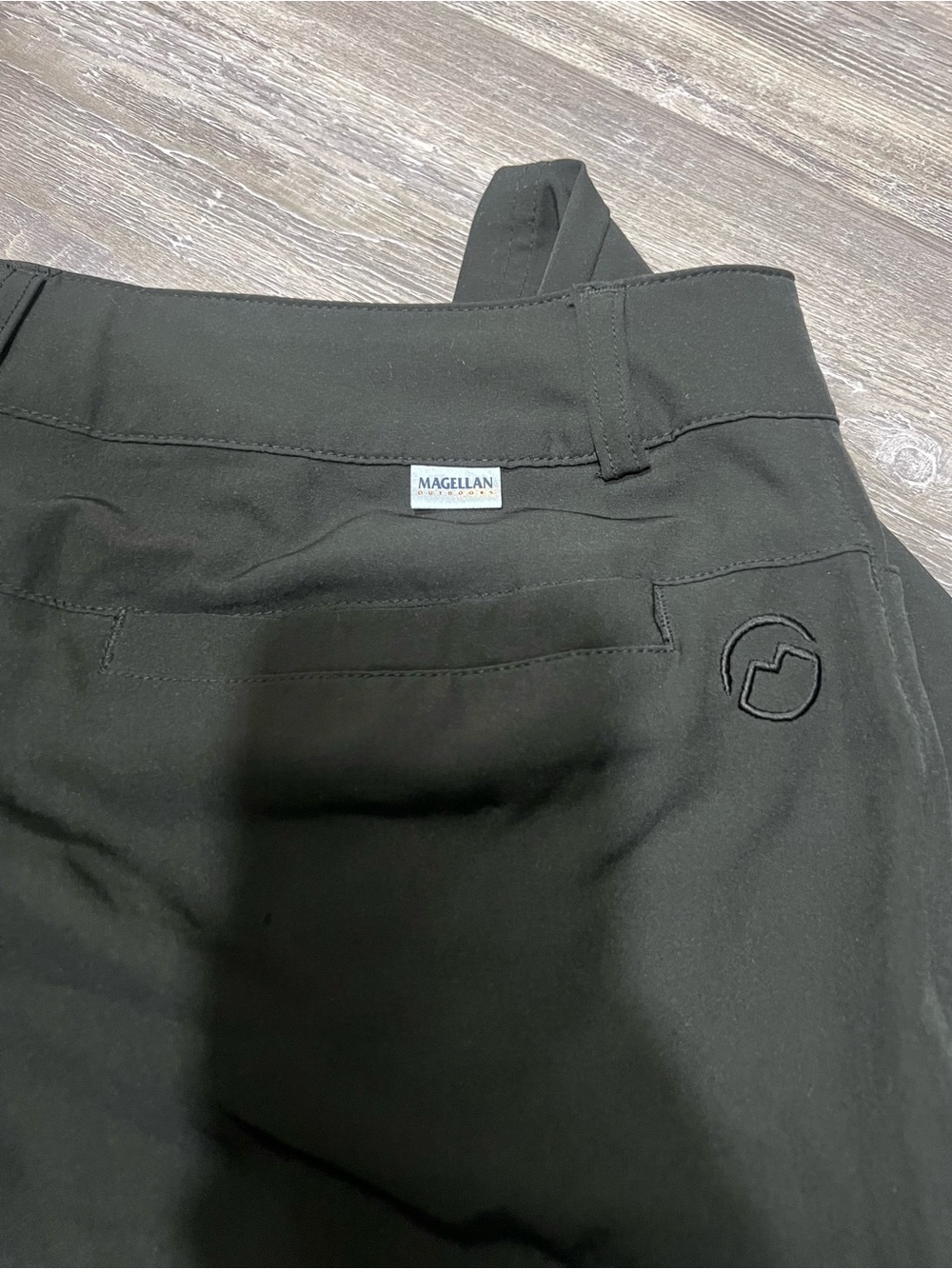 Women’s  Black Stretch Drawstring Pants - Picture 7 of 9